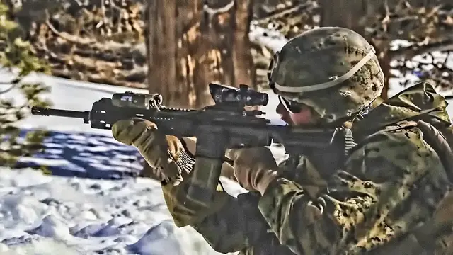 'Video thumbnail for U.S. Marines • License To Chill (Mountain Warfare)'