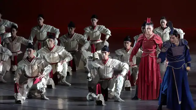 Video thumbnail for "United States: Chinese Dance Drama "Mulan" Makes New York Debut".