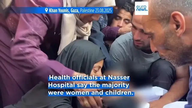 'Video thumbnail for At least 30 Palestinians killed in Israeli attacks across Gaza'