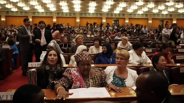 'Video thumbnail for Xi Jinping urges greater role for Women in politics and governance'