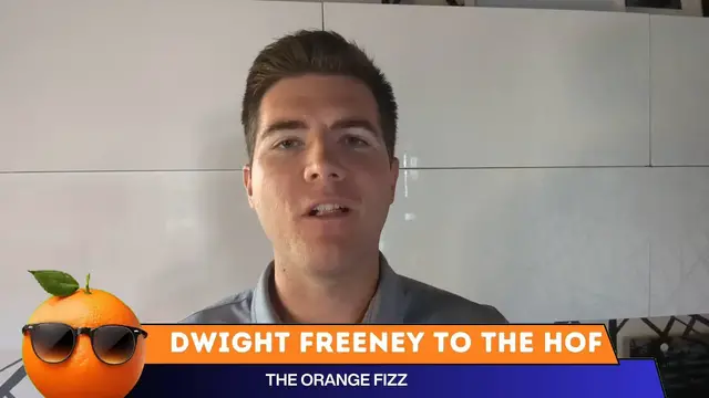 Video thumbnail for Syracuse Legend Dwight Freeney's Reaction to Hall of Fame