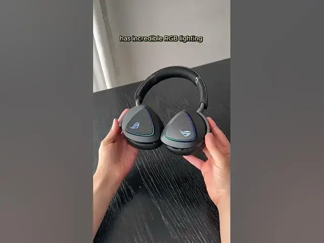 'Video thumbnail for ASUS ROG Delta II Wireless Gaming Headset - Tri-Mode (BT_ROG SpeedNova 2.4GHz_3.5mm)_ 110HR Battery'
