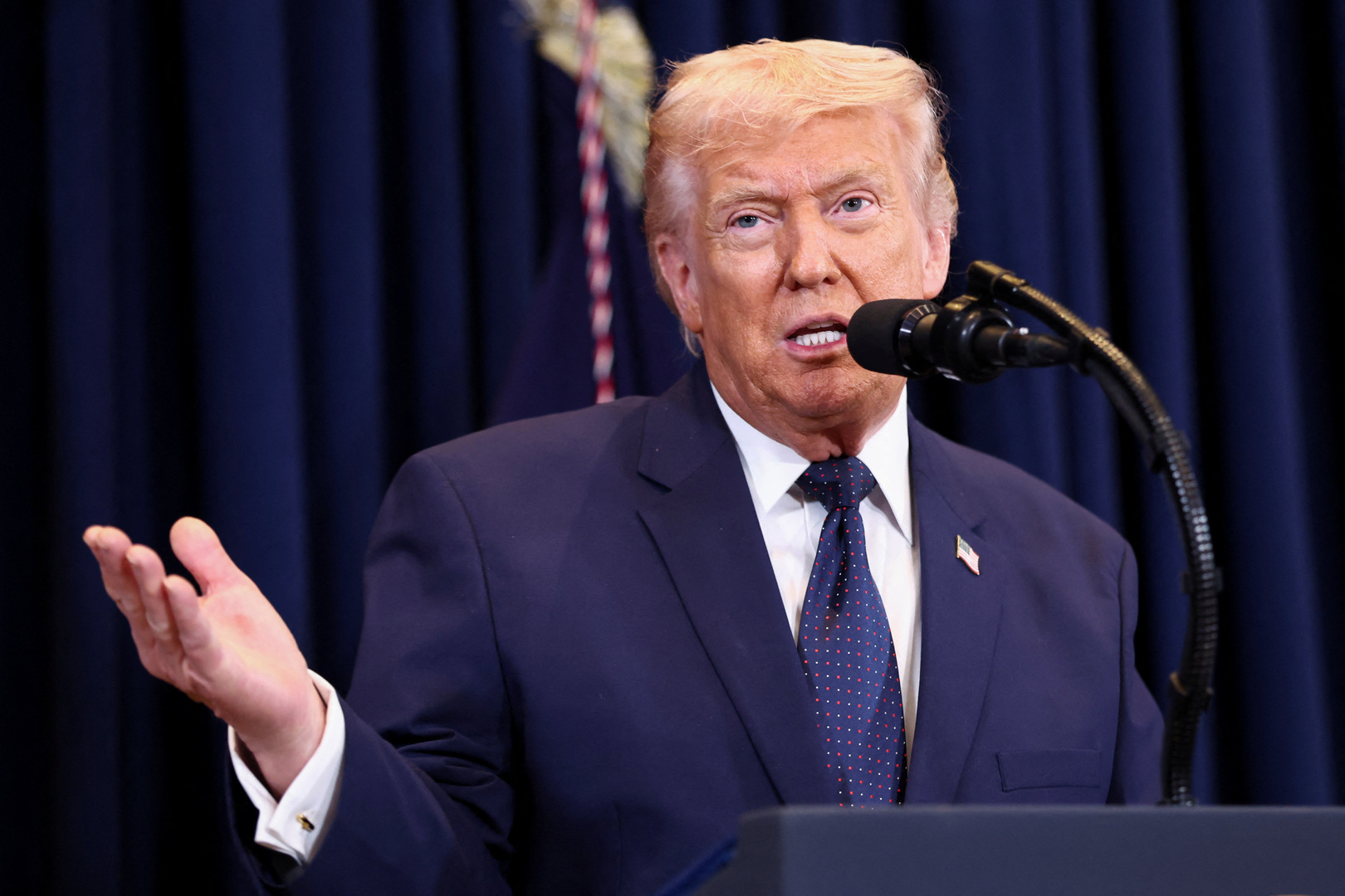 Video thumbnail for Trump threatens to hit Iran harder if it blocks energy supplies