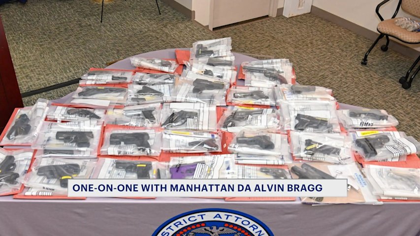 Video thumbnail for Manhattan DA Alvin Bragg talks gun violence prevention efforts, new law targeting 3D-printed guns