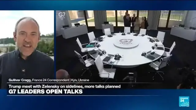 Video thumbnail for Ukraine 'now has cards to play' as Zelensky meets with Trump