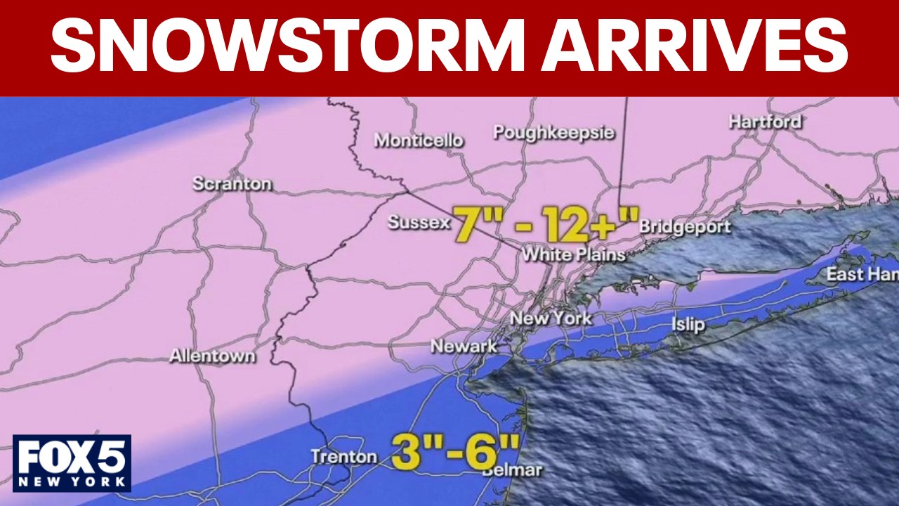 Video thumbnail for NYC snow update: Latest models, updated totals