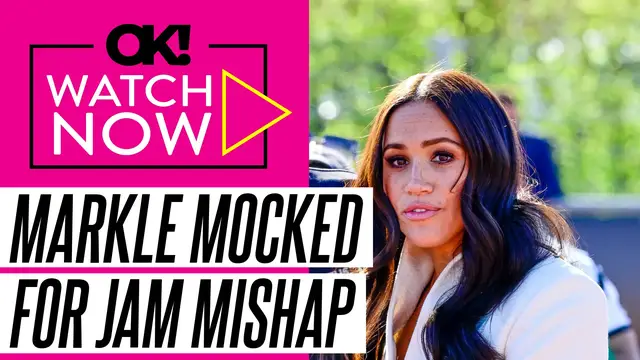 'Video thumbnail for Meghan Markle Dragged for Holding Jam Tongs Upside Down in As Ever Promo Shoot: 'What a Joke''