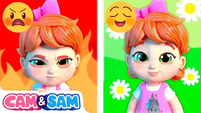 Video thumbnail for Let's Count to Three 😠 Sharing My Emotions + More Nursery Rhymes & Kids Songs | Cam & Sam