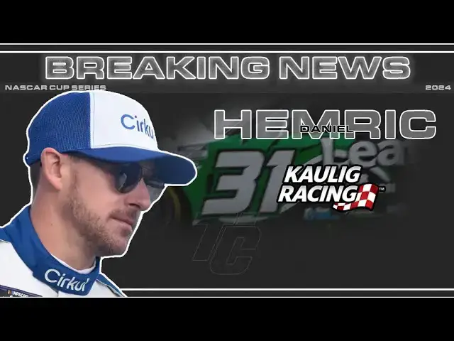 Video thumbnail for Daniel Hemric Returns to the NASCAR Cup Series in 2024 with Kaulig Racing