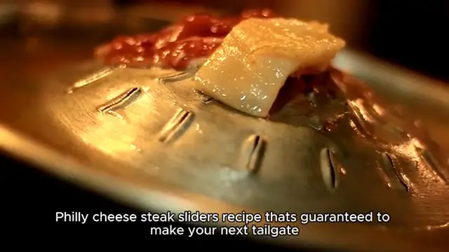 Video thumbnail for EASY PHILLY CHEESESTEAK SLIDERS