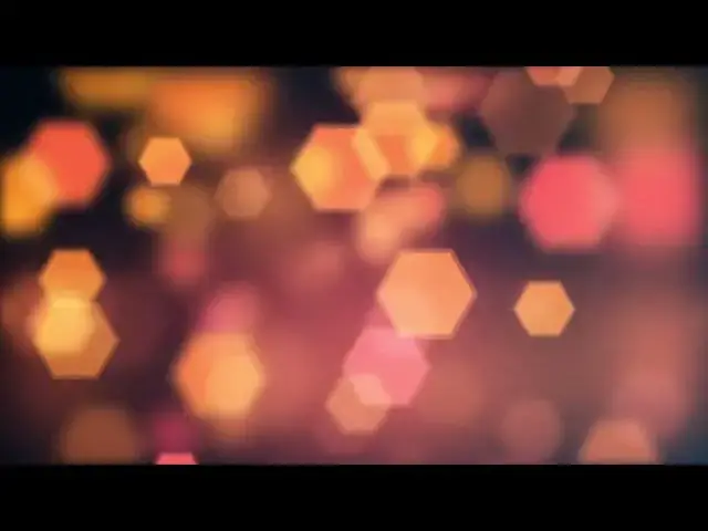 Video thumbnail for Octagon Abstract Lights Design