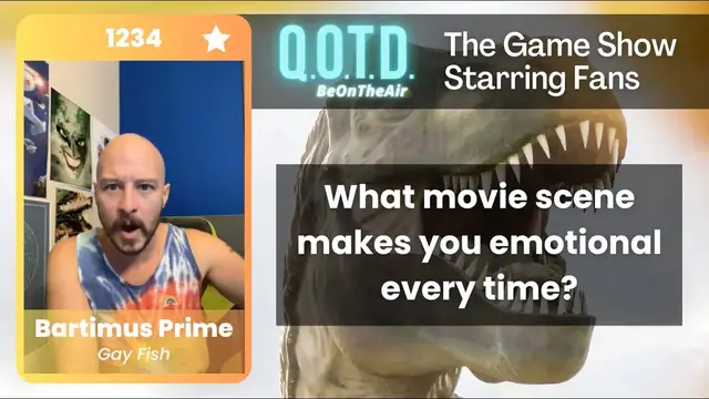 Video thumbnail for Our Favorite Answers: Jurassic Park scared the pants off Bartimus!