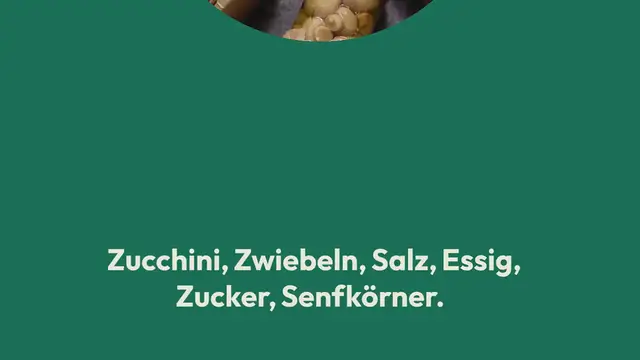 'Video thumbnail for ZUCCHINI HALTBAR MACHEN – ZUCCHINI EINLEGEN'