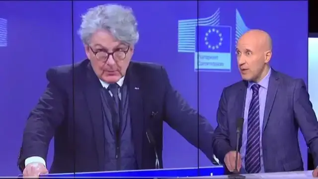 Video thumbnail for France slams US visa ban as row over European 'censorship' deepens