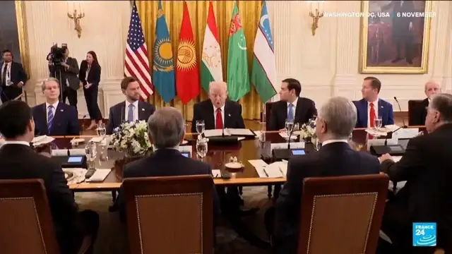'Video thumbnail for Kazakhstan joins Abraham Accords after White House summit'