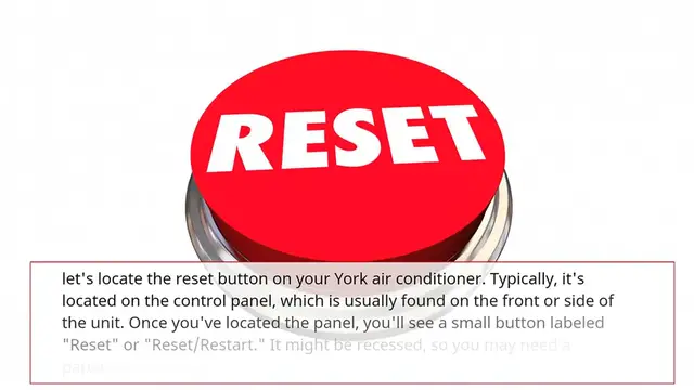 Video thumbnail for Incredible Life Hack_ Reset Your York Air Conditioner with This Hidden Button!
