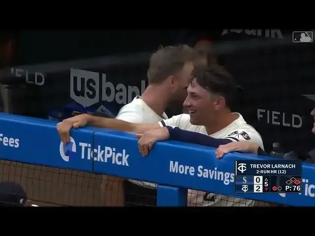 'Video thumbnail for Trevor Larnach CRANKS a Two-Run Home Run! | 12th HR of 2025 | Minnesota Twins | 06/26/2025'