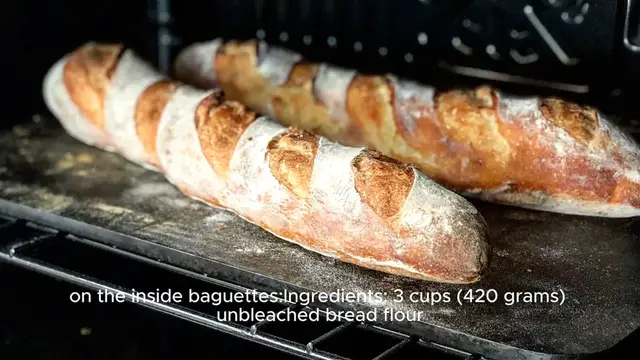 Video thumbnail for Baguette recipe