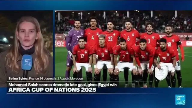 Video thumbnail for Africa Cup of Nations 2025: Mohamed Salah gives Egypt win