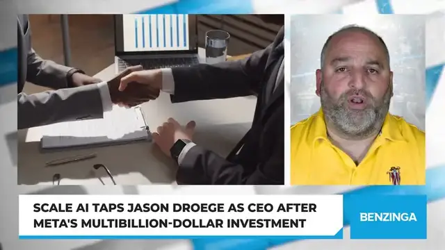 Video thumbnail for Scale AI Taps Jason Droege As CEO After Meta's Multibillion-Dollar Investment