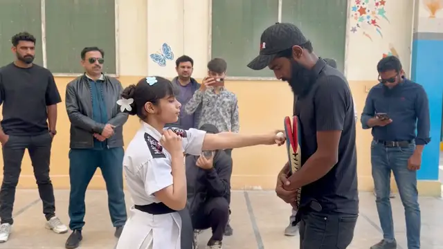 Video thumbnail for Most full extension punches in one minute while holding two eggs - 340 by Fatima Naseem