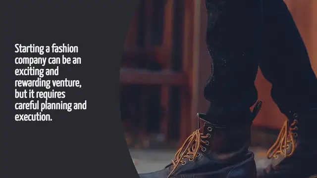 Video thumbnail for How To Start A Fashion Company