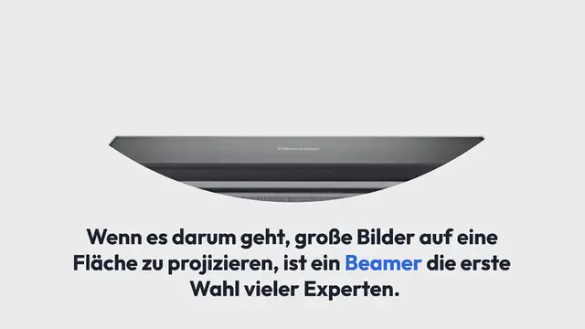 Video thumbnail for Grundlagen erläutert: Wie funktioniert ein Beamer? | Beamer Infos & Tipps