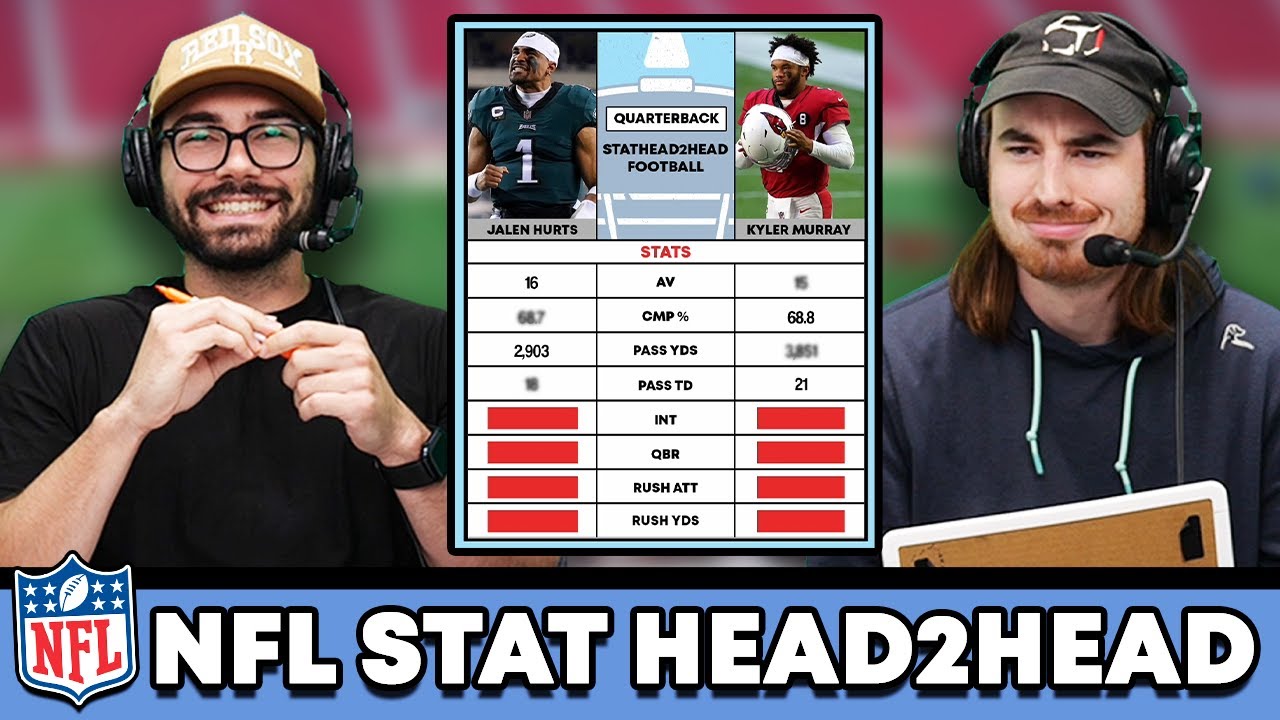 Video thumbnail for Which NFL Player Had The BETTER Season! (StatHead2Head)