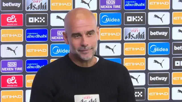 'Video thumbnail for 'We were always better than them' - Pep on rivals Manchester United'