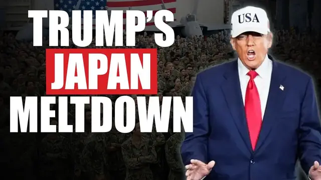 'Video thumbnail for Donald Trump's Speech to Troops in Japan was HORRIFYING'