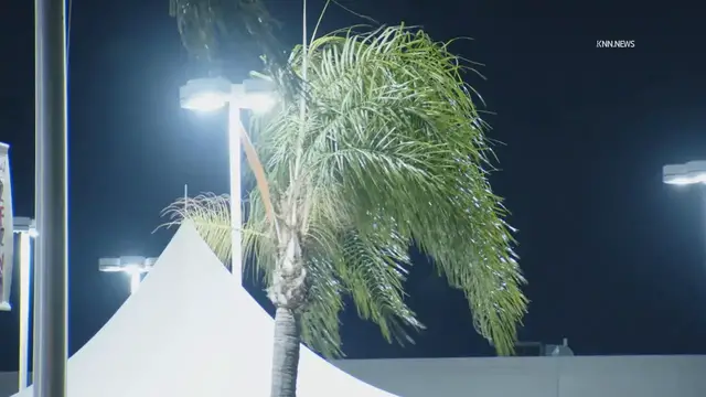 Video thumbnail for US, Los Angeles: Ontario Round 2 of Santa Ana Winds in The IE.