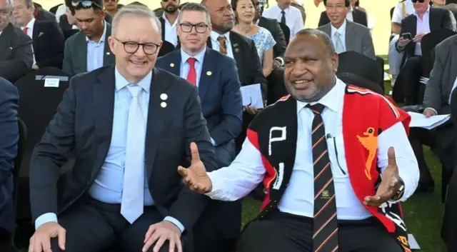 'Video thumbnail for PNG marks 50 years of independence as defence treaty with Australia faces delay'