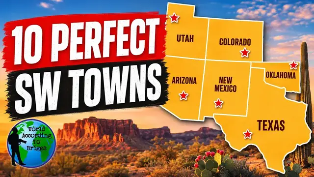 Video thumbnail for 10 Perfect Southwest Towns With Great Stats