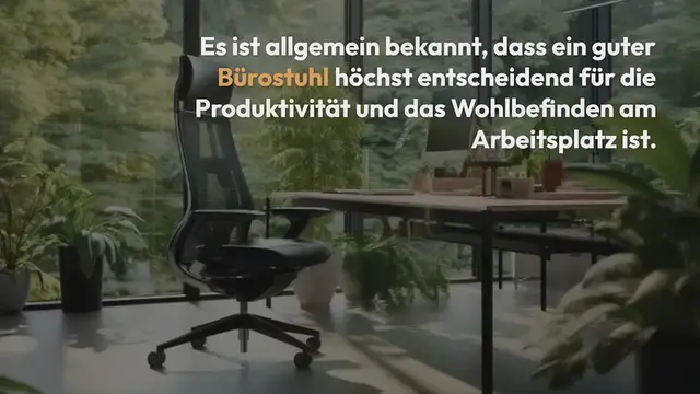 Video thumbnail for Interstuhl Bürostuhl Test 2024