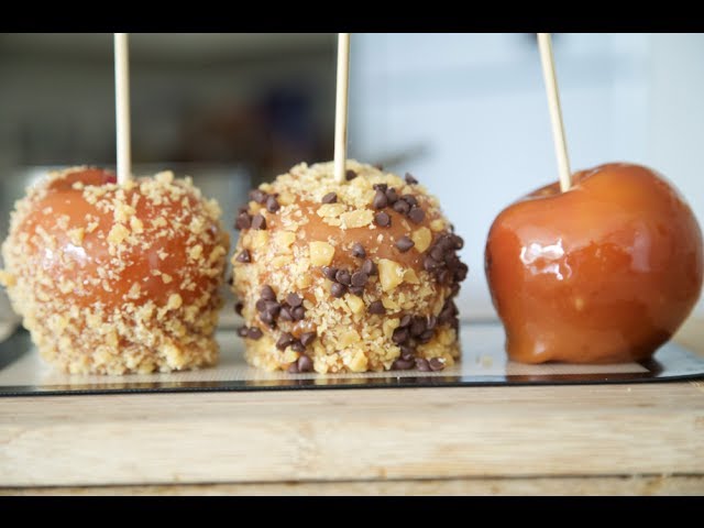 Video thumbnail for Salted Toffee Caramel Apples | Byron Talbott