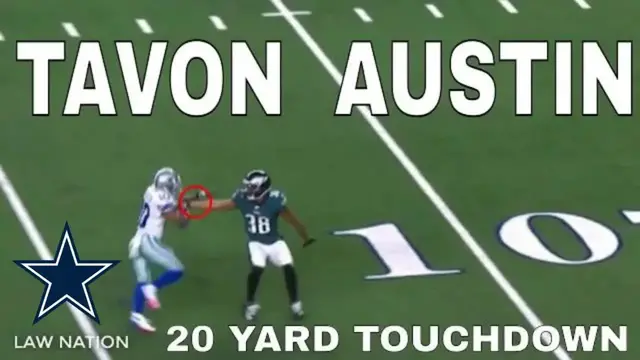 Video thumbnail for law nation sports: film breakdown: tavon austin touchdown vs orlando scandrick
