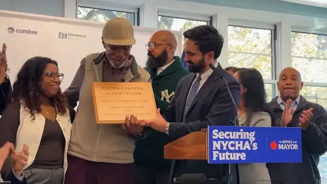 Video thumbnail for Edenwald Senior Center reopens after 25 years as part of $783 million renovation