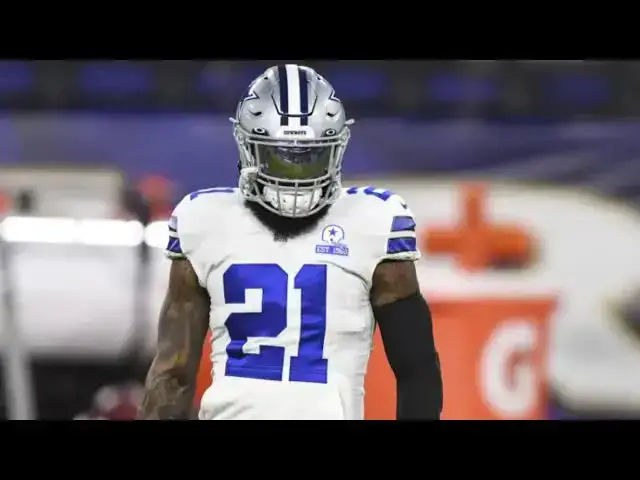 Video thumbnail for law nation sports: ezekiel elliott calf injury: cowboys rb to play through pain for teammates