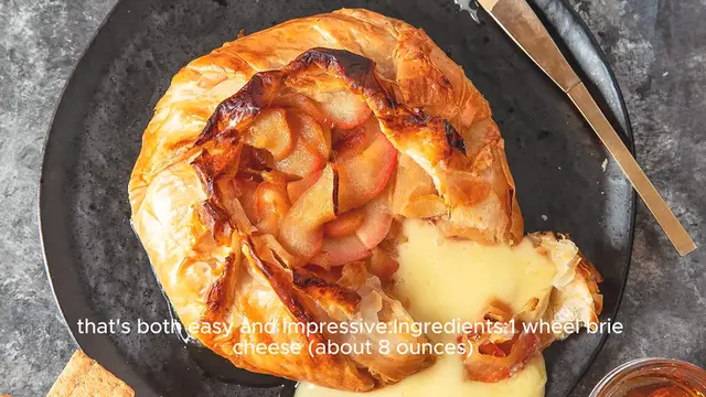 Video thumbnail for Baked brie recipe