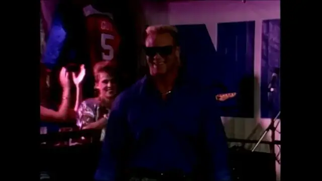 'Video thumbnail for Bob Uecker introduces Brian "The Boz" Bosworth on The All New Bob Uecker Sports Show'