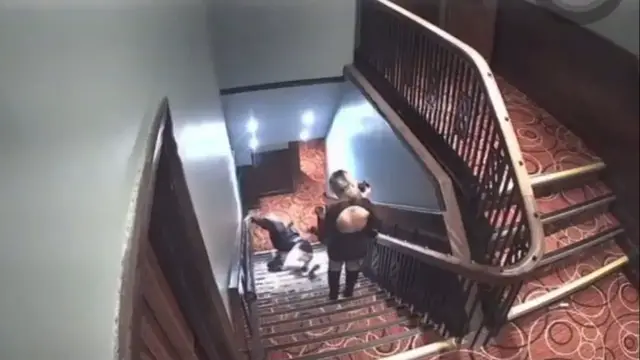Video thumbnail for Woman Takes a Tumble on Swansea Stairs!
