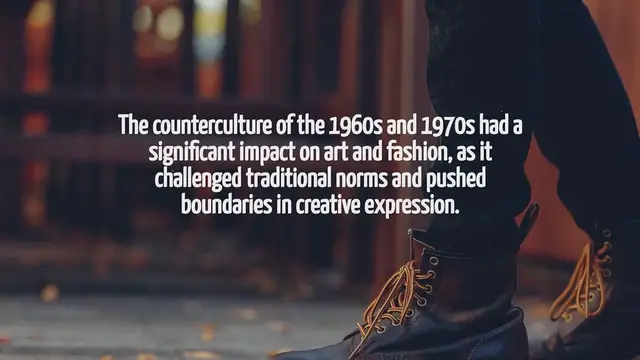 Video thumbnail for What Effect Did The Counterculture Have On Art And Fashion?