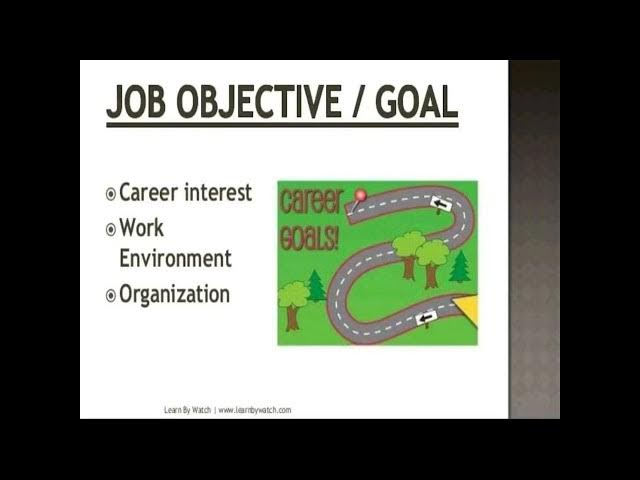 Video thumbnail for How to make CV / Resume