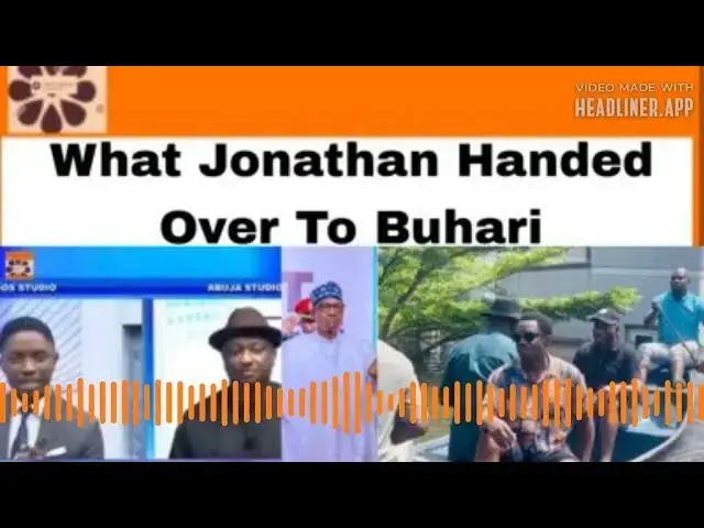 Video thumbnail for What Jonathan Handed Over To Buhari ~ OsazuwaAkonedo