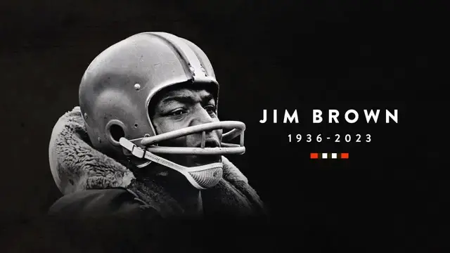 Video thumbnail for Jim Brown leaves behind an unmatched legacy that extends beyond the #NFL