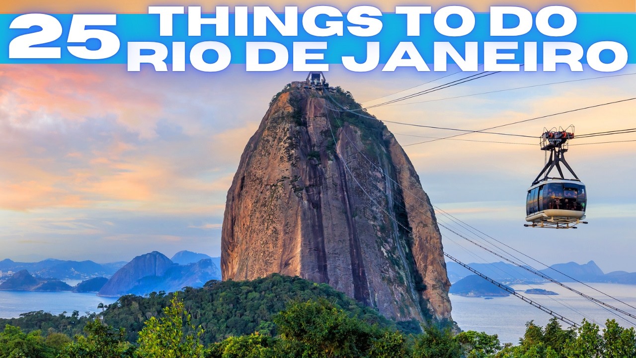 Video thumbnail for Best Things To Do in Rio De Janeiro Brazil 4K
