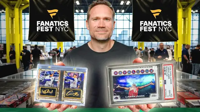 Video thumbnail for Sports Card Investor: $100,000+ in Cards Walked Up to Me at Fanatics Fest NYC!