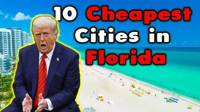 'Video thumbnail for Top 10 Cheapest Cities to Live in Florida Revealed!'