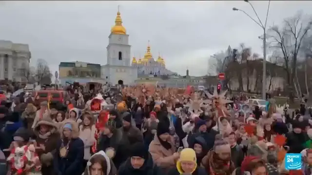 Video thumbnail for Fourth Christmas at war for Ukraine