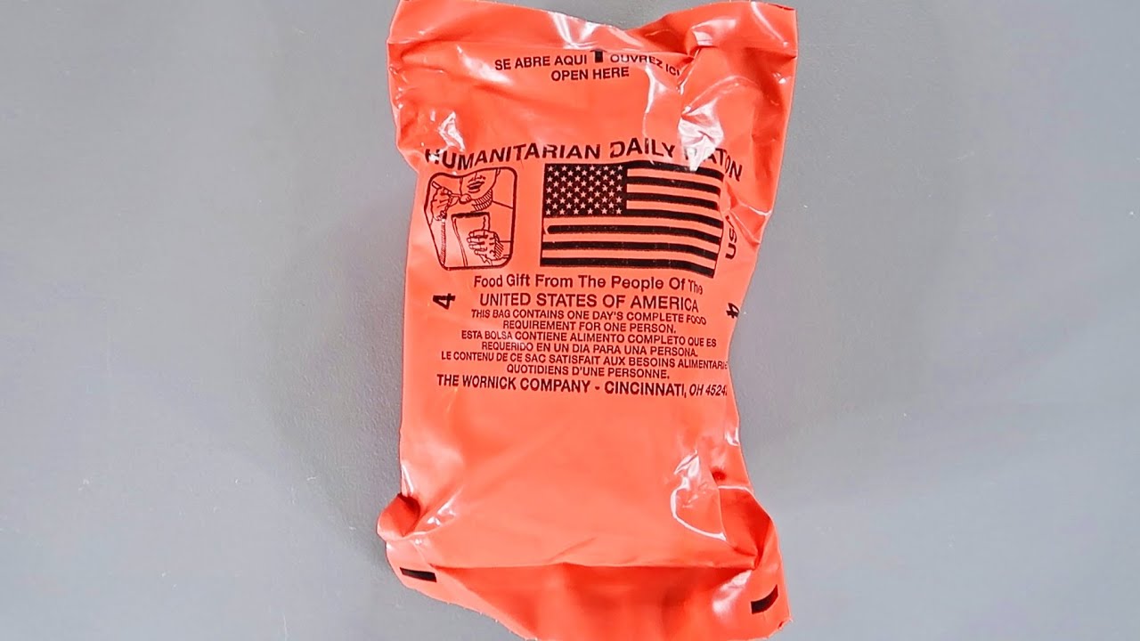 Video thumbnail for Testing US Humanitarian MRE (Meal Ready to Eat) Menu 4